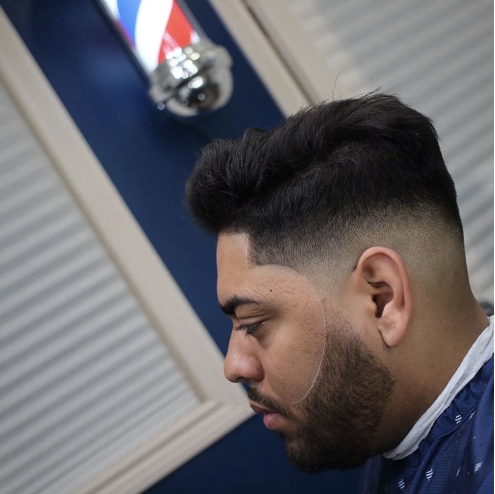 Taper fade and beard service by Premium Fade League